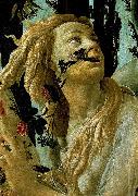 BOTTICELLI, Sandro La Primavera, Allegory of Spring (detail) oil painting artist